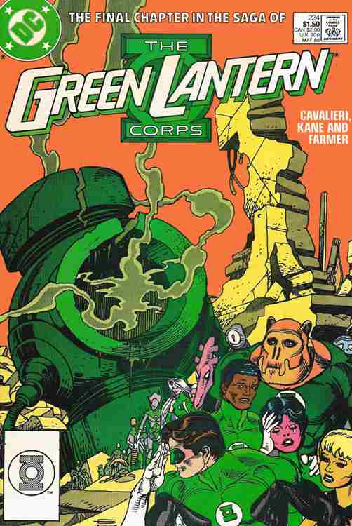 The Green Lantern Corps #224 Main image