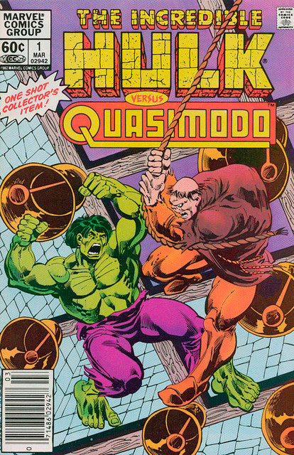 The Incredible Hulk Versus Quasimodo #1