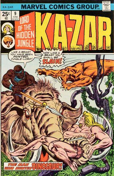 Ka-Zar (2nd Series) #9