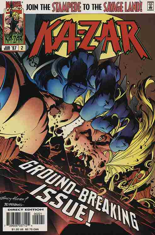 Ka-Zar (3rd Series) #2 Variation A