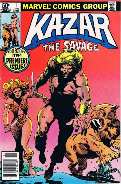 Ka-Zar the Savage #1