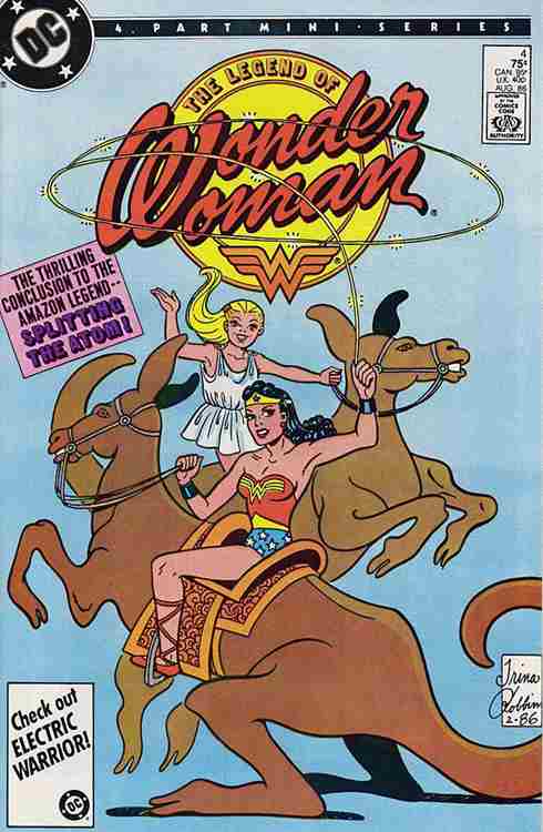 The Legend of Wonder Woman #4 Main image