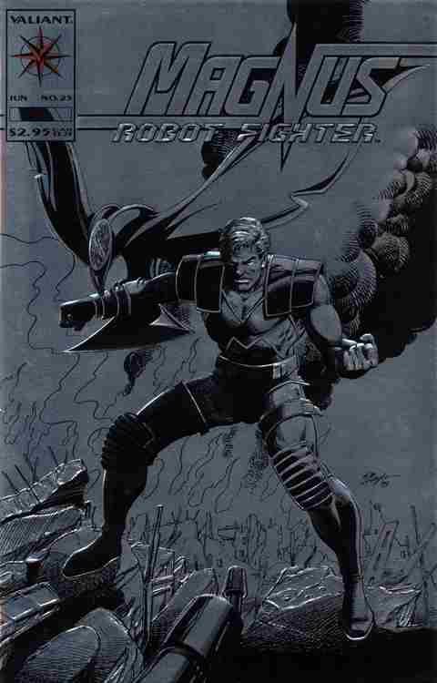 Magnus Robot Fighter (Valiant) #25 Main image