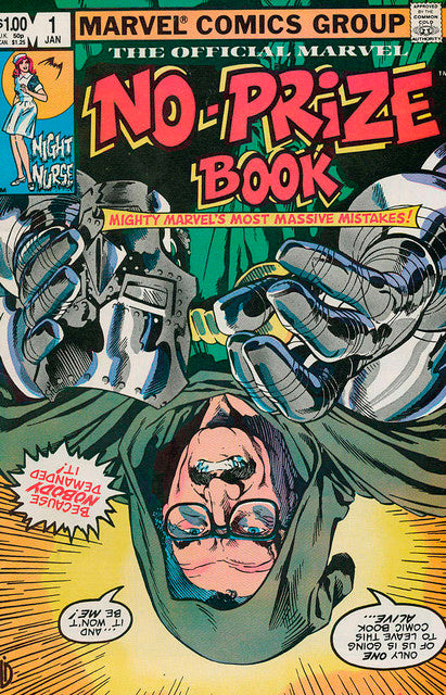 The Marvel No-Prize Book #1