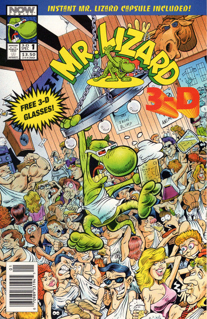 Mr. Lizard 3-D #1
