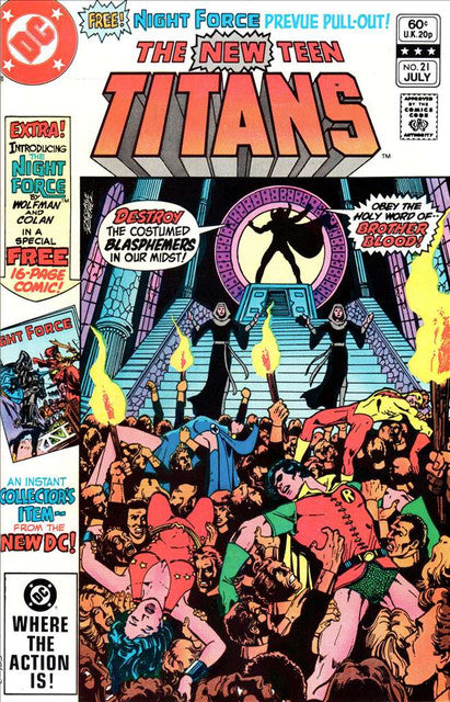 The New Teen Titans (1st Series) #21 Main image