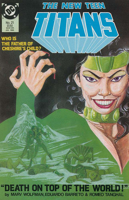 The New Teen Titans (2nd Series) #21 Main image