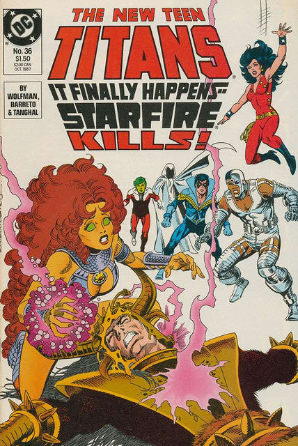 The New Teen Titans (2nd Series) #36 Main image