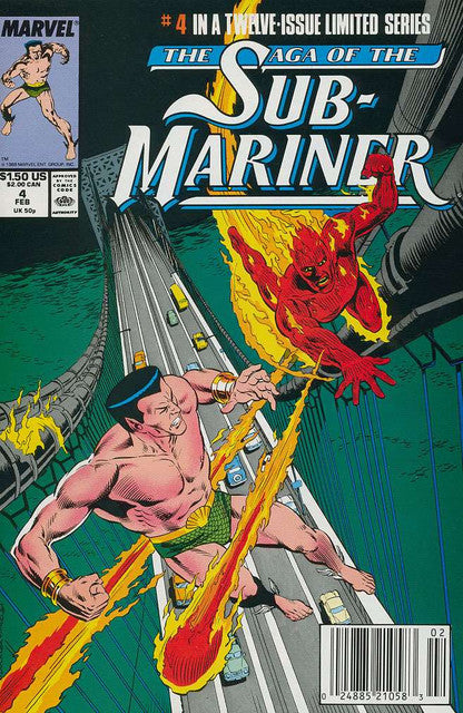 Saga of the Sub-Mariner #4