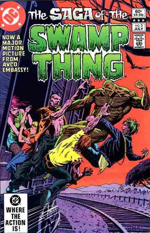 The Saga of the Swamp Thing #3 Main image