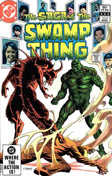 The Saga of the Swamp Thing #4 Main image