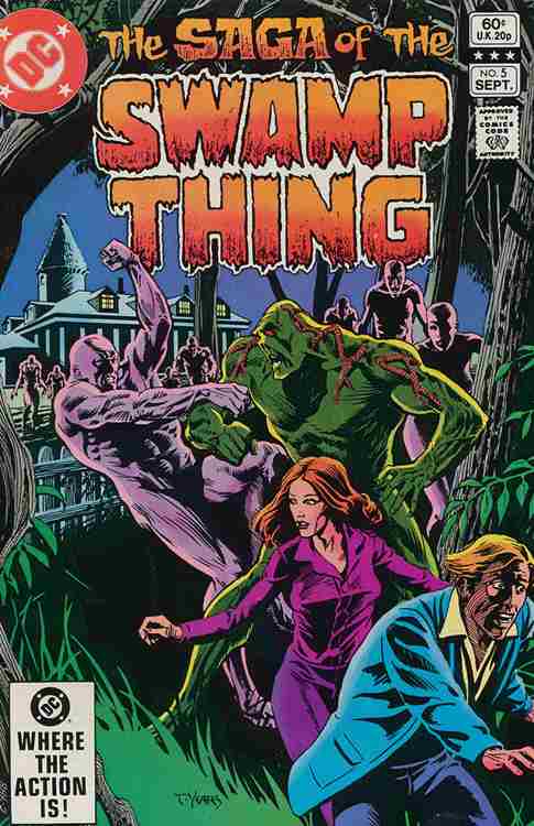 The Saga of the Swamp Thing #5 Main image