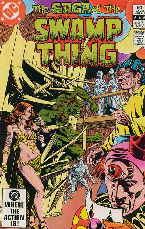 The Saga of the Swamp Thing #7 Main image