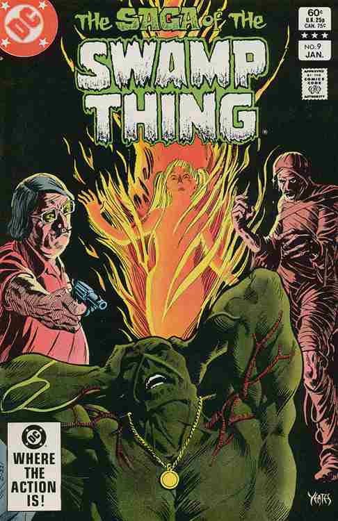 The Saga of the Swamp Thing #9 Main image