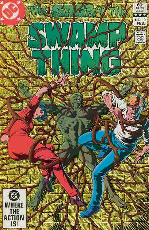 The Saga of the Swamp Thing #10 Main image