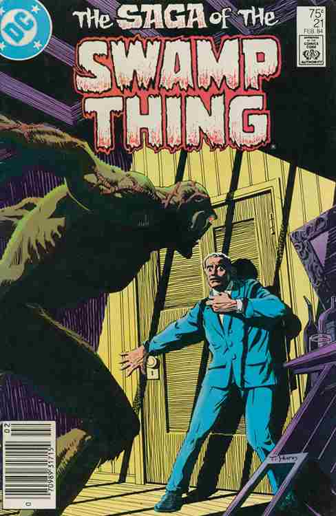 The Saga of the Swamp Thing #21 Main image