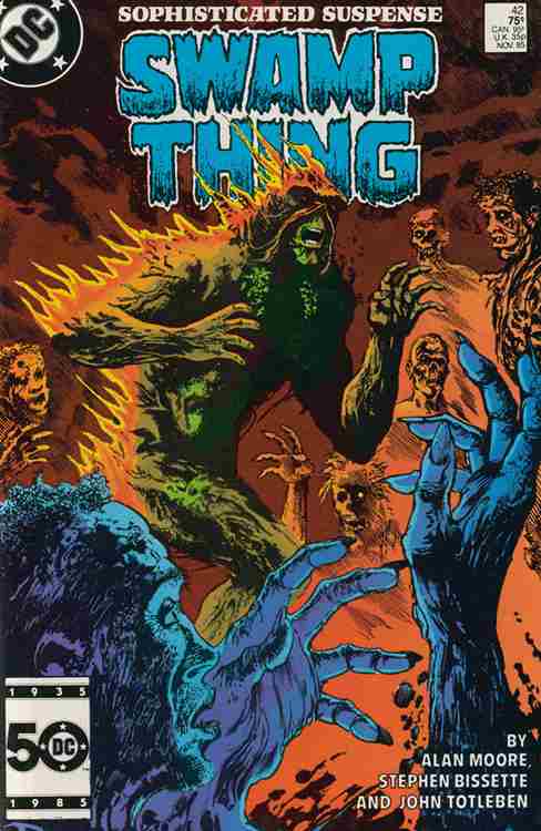 The Saga of the Swamp Thing #42 Main image