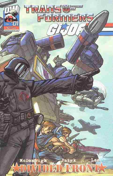 Transformers/GI Joe: Divided Front #1 Variation A