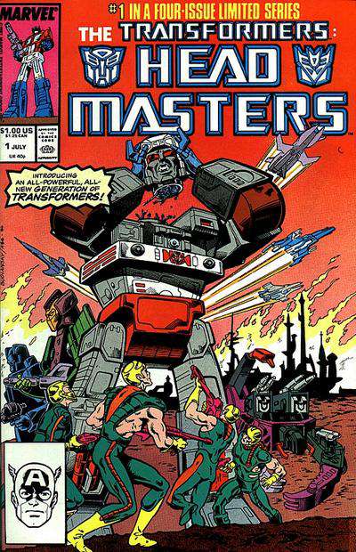 The Transformers: Headmasters #1 Main image