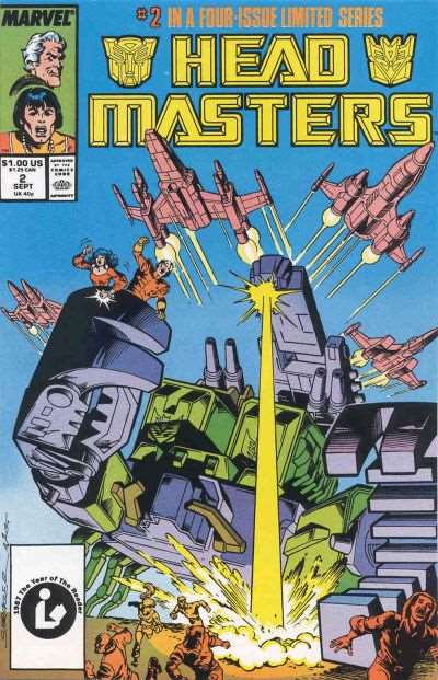 The Transformers: Headmasters #2 Main image
