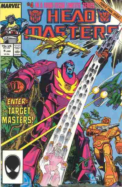 The Transformers: Headmasters #4 Main image