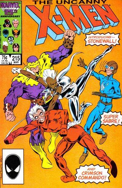 The Uncanny X-Men #215 Main image