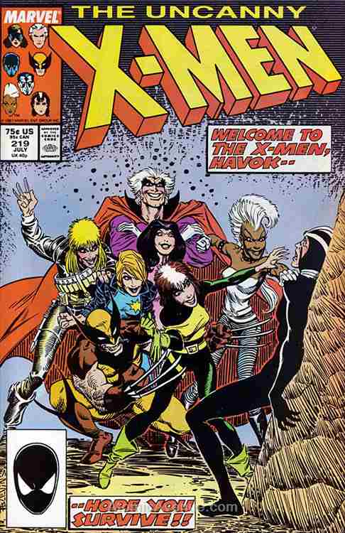 The Uncanny X-Men #219 Main image