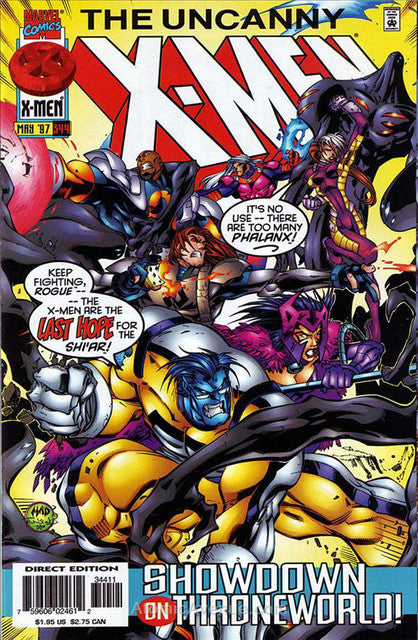 The Uncanny X-Men #344 Main image