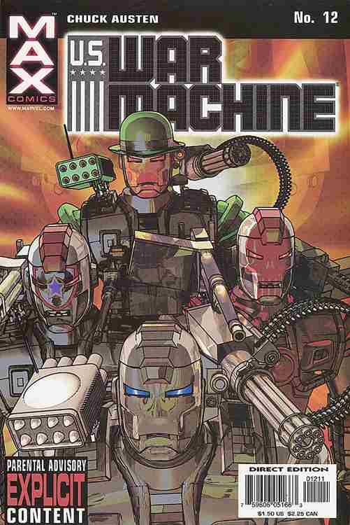 U.S. War Machine #12 Main image