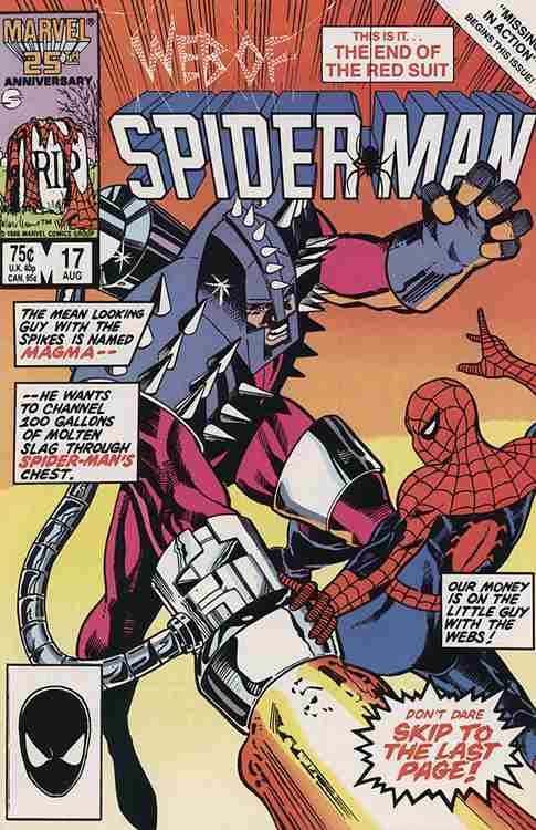 The Web of Spider-Man #17 Main image