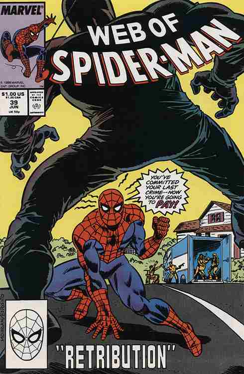 The Web of Spider-Man #39 Main image