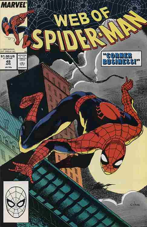 The Web of Spider-Man #49 Main image