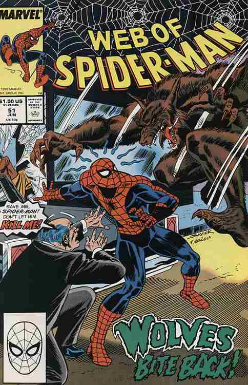 The Web of Spider-Man #51 Main image