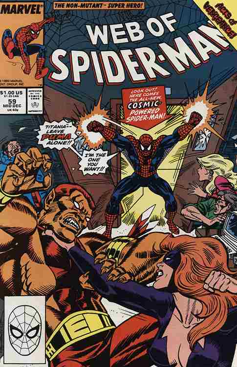 The Web of Spider-Man #59 Main image