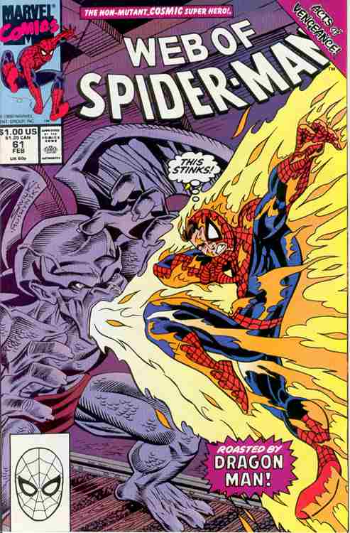 The Web of Spider-Man #61 Main image