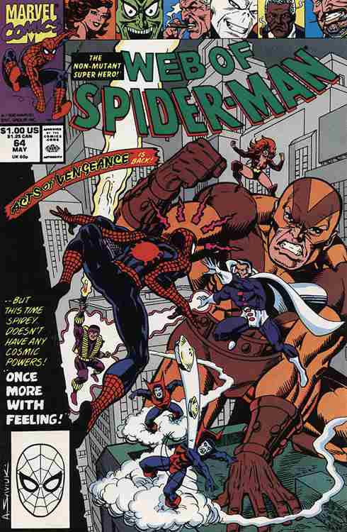 The Web of Spider-Man #64 Main image