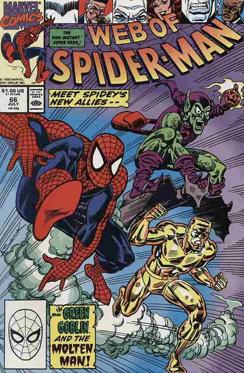 The Web of Spider-Man #66 Main image
