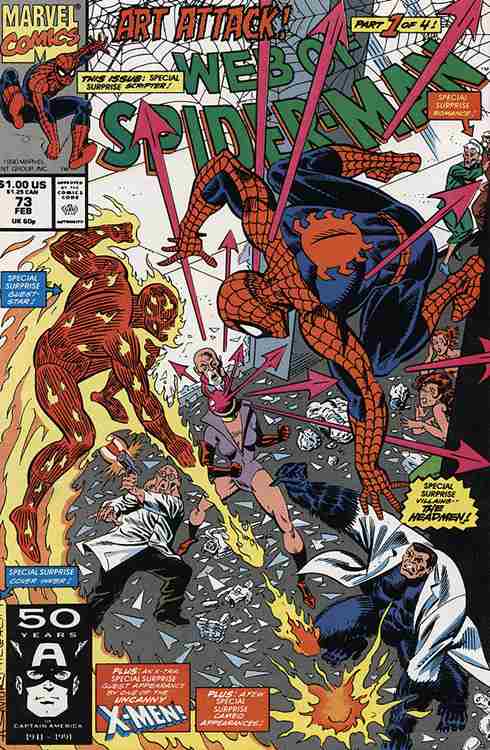 The Web of Spider-Man #73 Main image