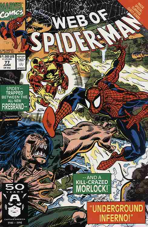 The Web of Spider-Man #77 Main image