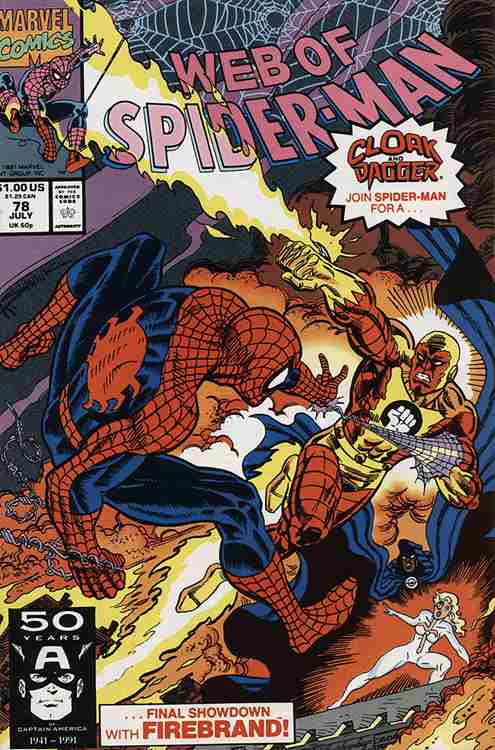 The Web of Spider-Man #78 Main image