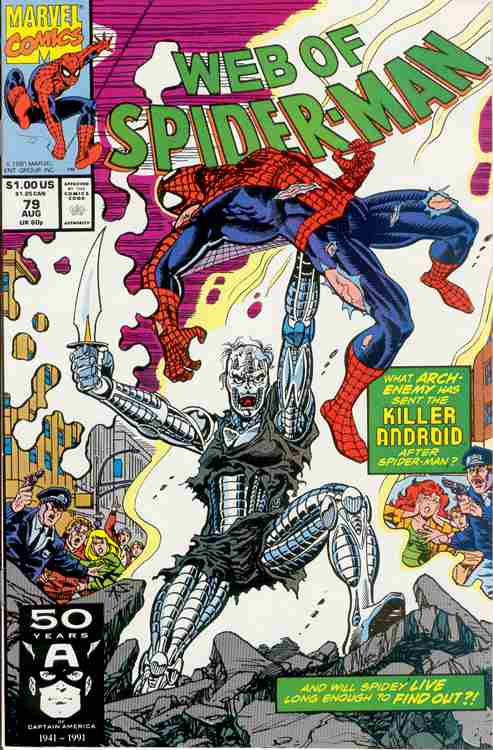 The Web of Spider-Man #79 Main image