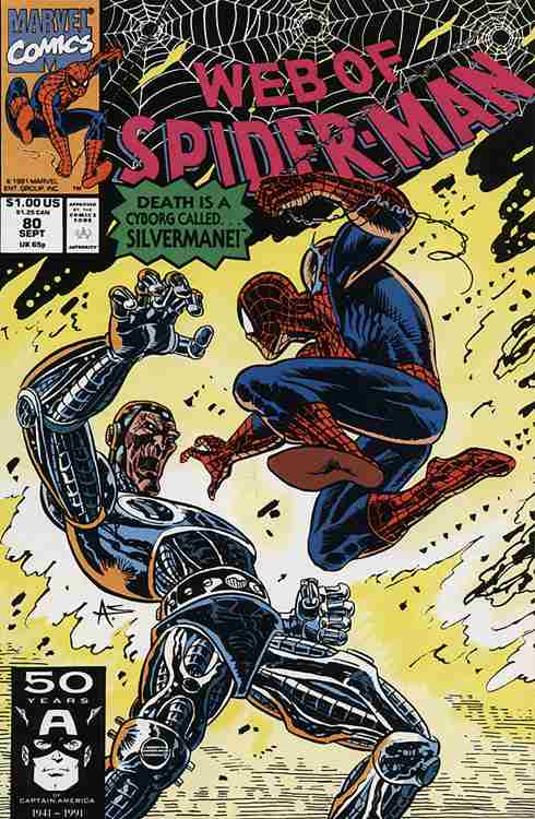 The Web of Spider-Man #80 Main image