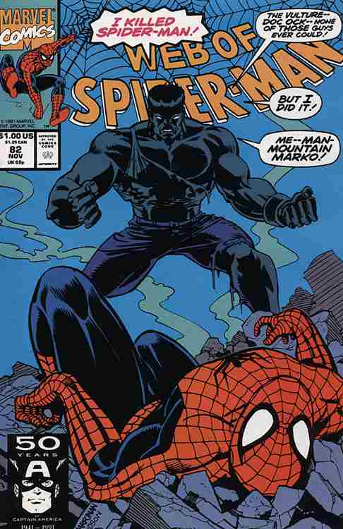 The Web of Spider-Man #82 Main image