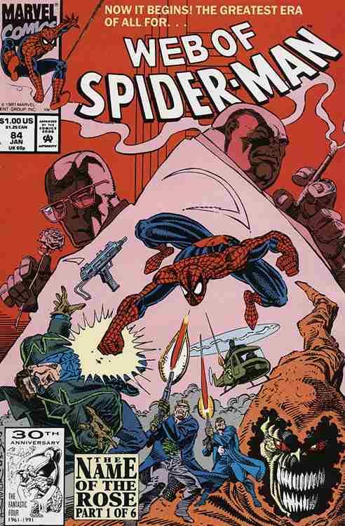The Web of Spider-Man #84 Main image