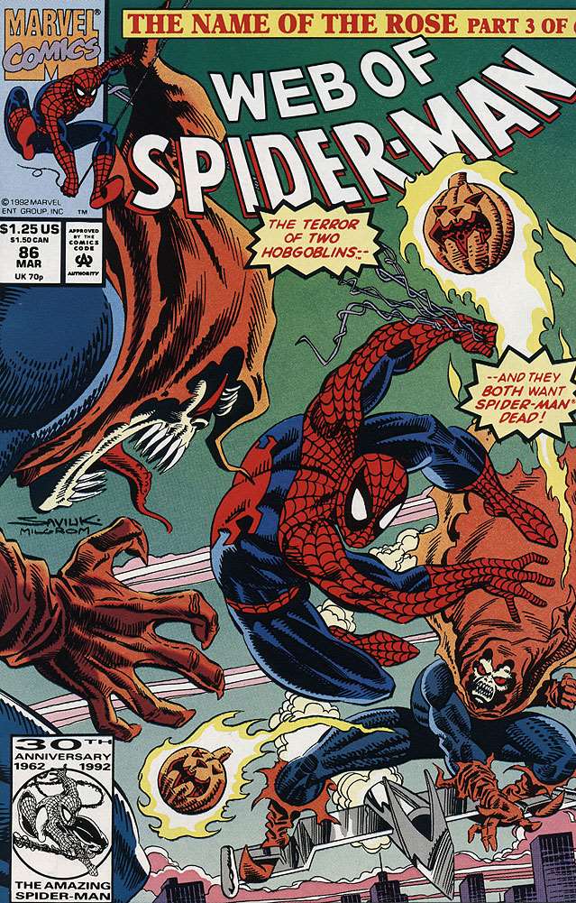 The Web of Spider-Man #86