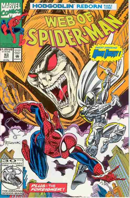 The Web of Spider-Man #93 Main image