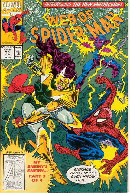 The Web of Spider-Man #99 Main image