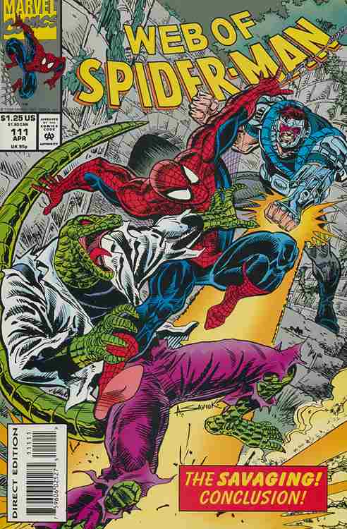The Web of Spider-Man #111 Main image