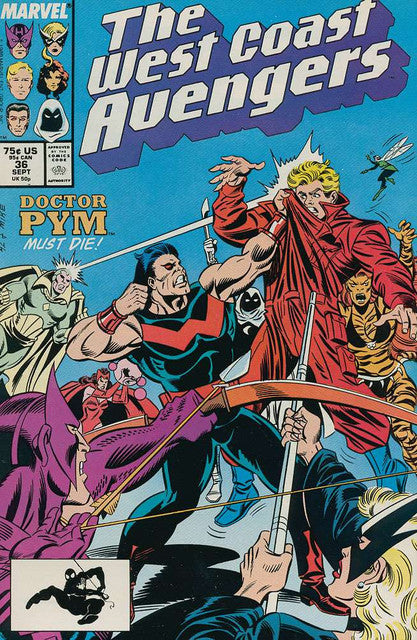 West Coast Avengers #36 Main image