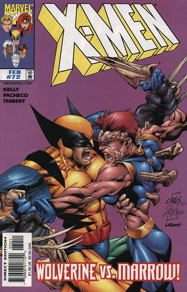 X-Men (2nd Series) #72 Main image